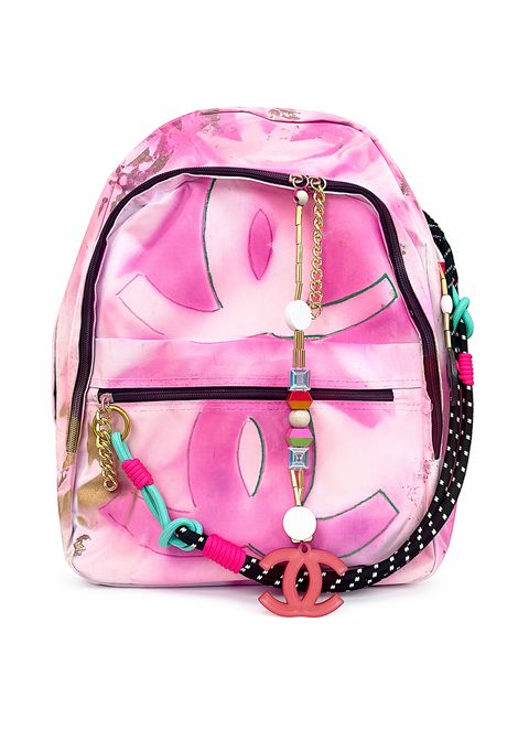 Zaino con applicazione SG COSTUMIZED | ZAINO CHARM CORDARO